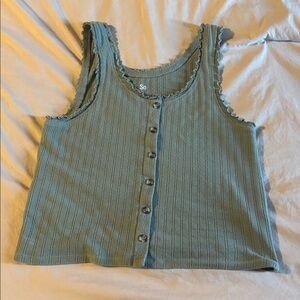 SO Women's Green Tank Top